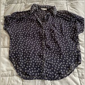 Bow Print Blouse